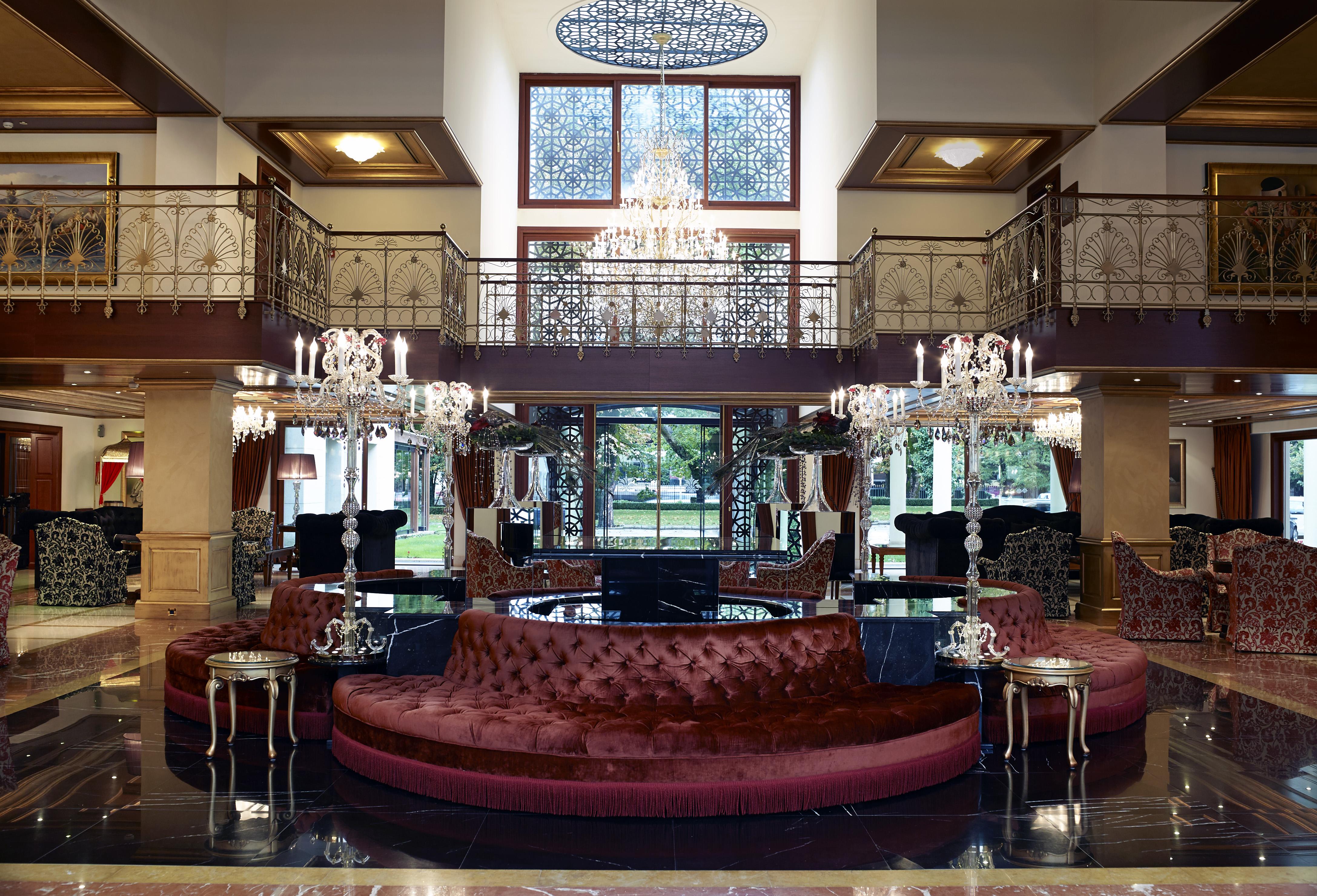 Grand Serai Congress And Spa Ioánina Exterior foto The lobby of the hotel