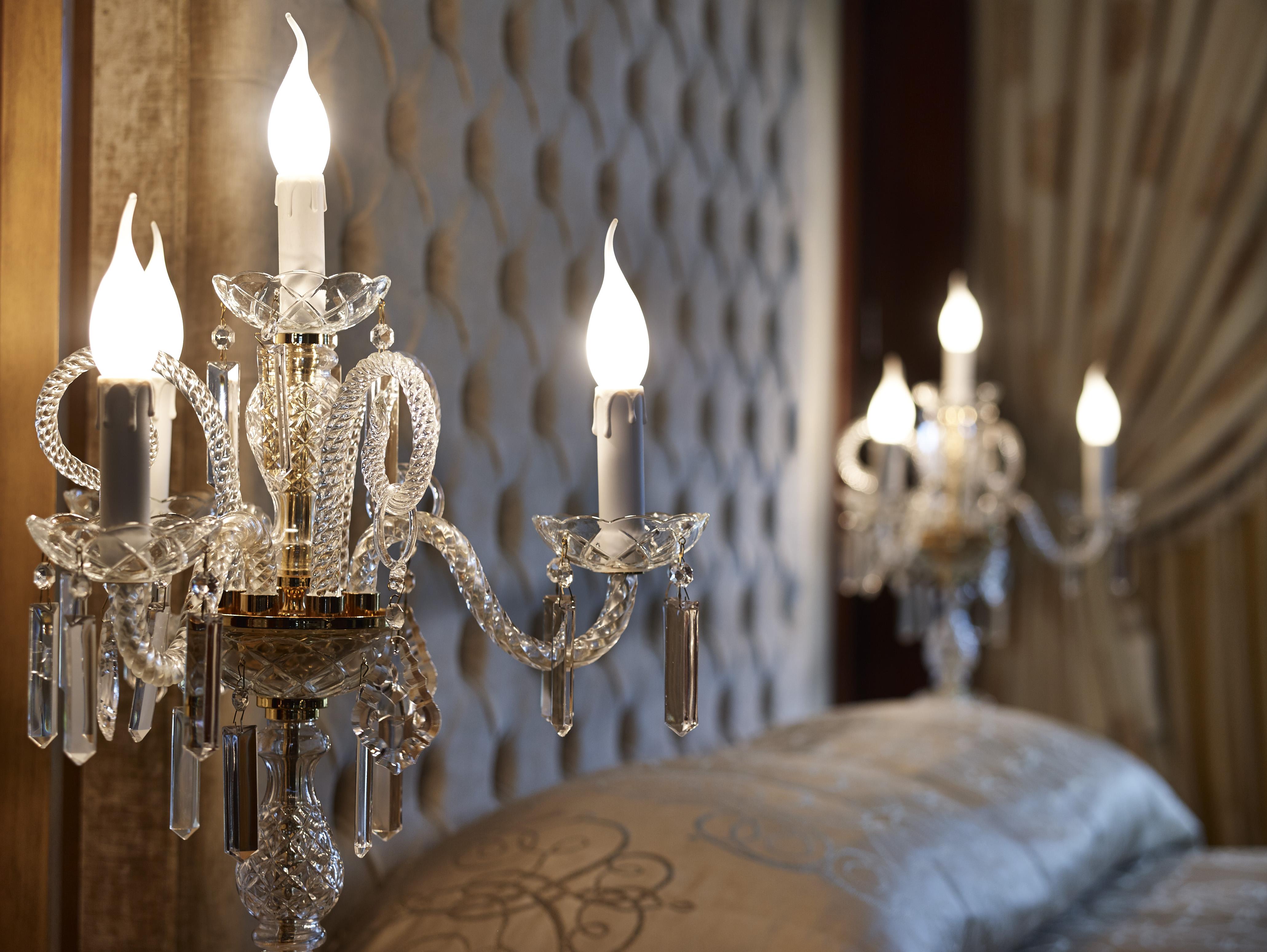Grand Serai Congress And Spa Ioánina Exterior foto Wall lights
